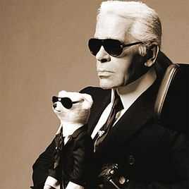 超级名模Karl Lagerfeld