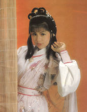 翁美玲在83版《射雕英雄传》中饰演黄蓉