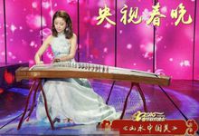 央视春节联欢晚会歌曲《山水中国美》林心如演奏扬州筝