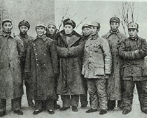 1947年1月，华东野战军领导在一起