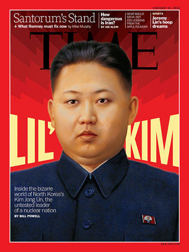 金正恩登《时代》美国版封面