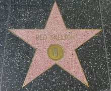 雷德·斯克尔顿好莱坞星光大道星星