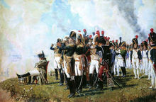 博罗季诺战场上的拿破仑