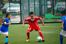中国少年足球运动员