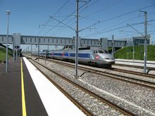 香槟-阿登TGV站附近（感谢原图作者）