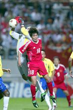 李霄鹏代表中国国家队参加2002年韩日世界杯