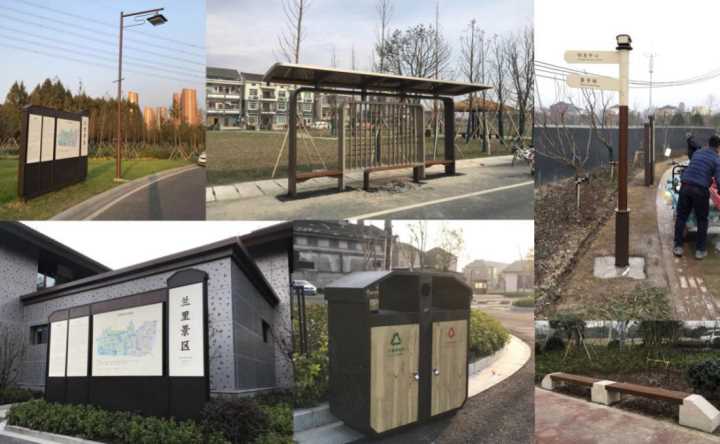 12杭州市三墩镇城市家具系统设计
