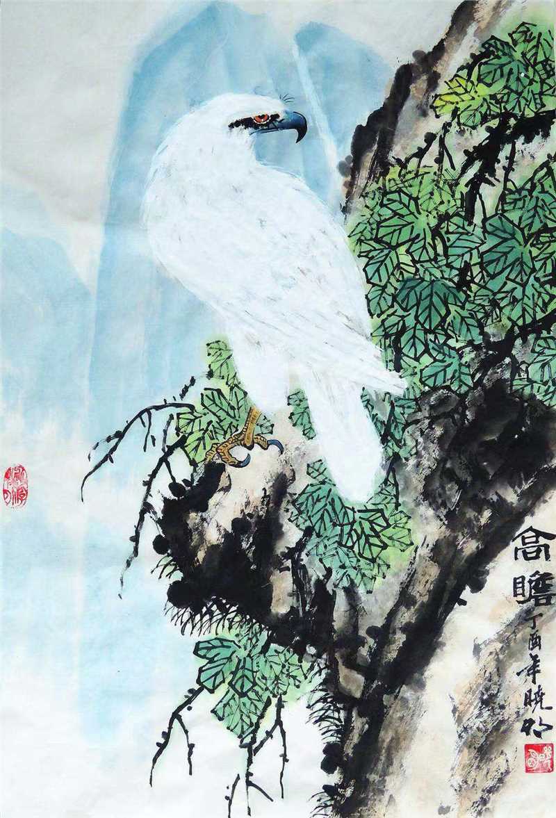 刘晓明国画