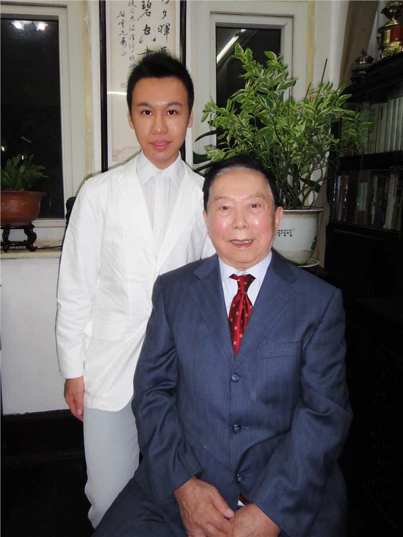 2012年 与毕谷云老师