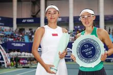2018年江西网球公开赛王蔷夺冠