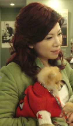 陈文茜与爱狗