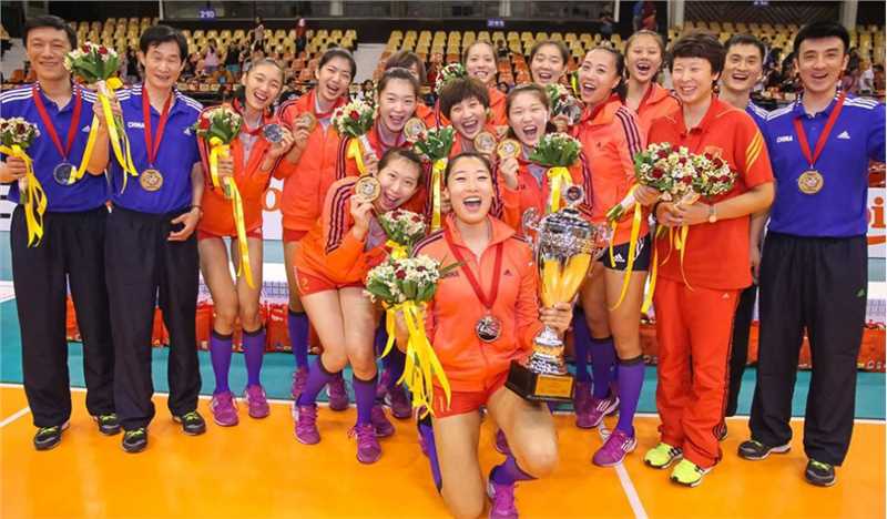 亚洲U23女排锦标赛中国队夺冠