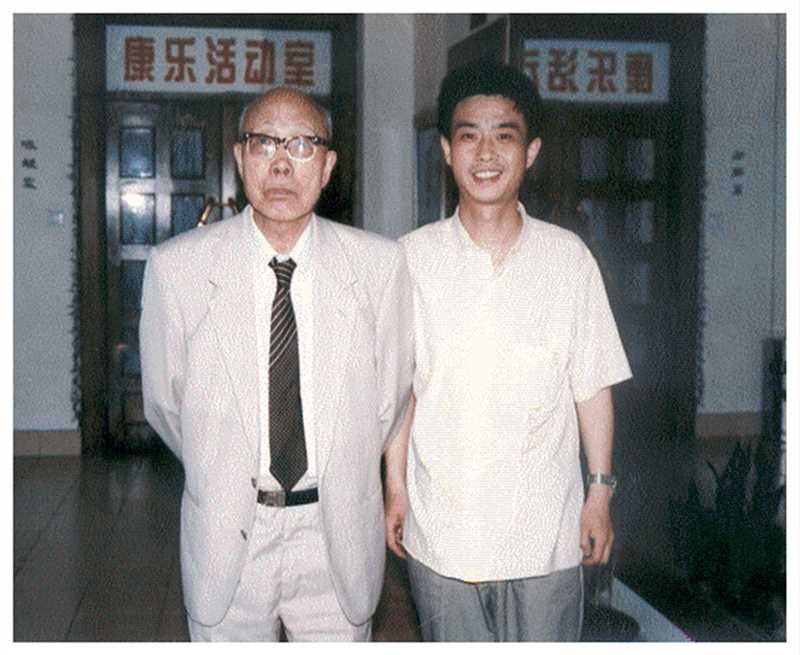 1995年朱亚东与陈沂合影