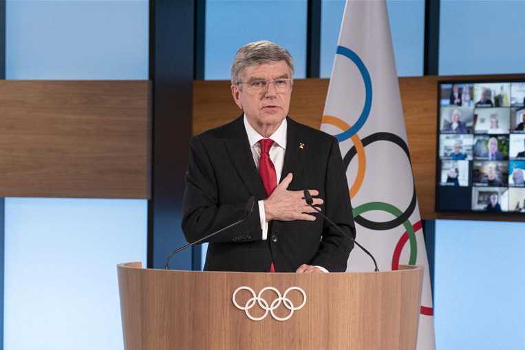 巴赫连任国际奥委会主席（2021年3月10日）