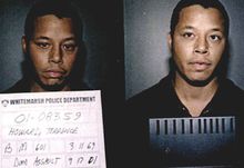 2001年被捕照