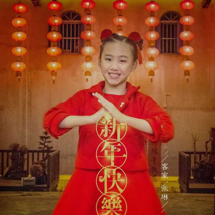 张琳单曲《新年快乐》专辑封面