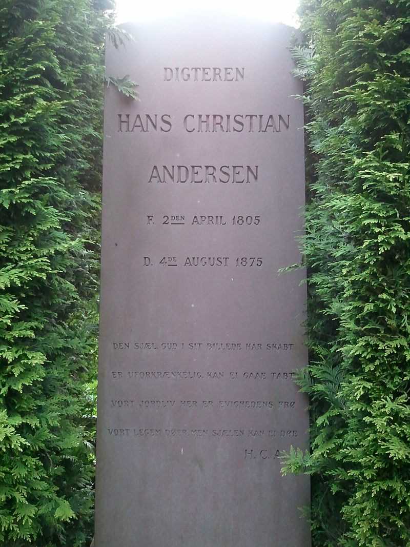 安徒生之墓，哥本哈根。