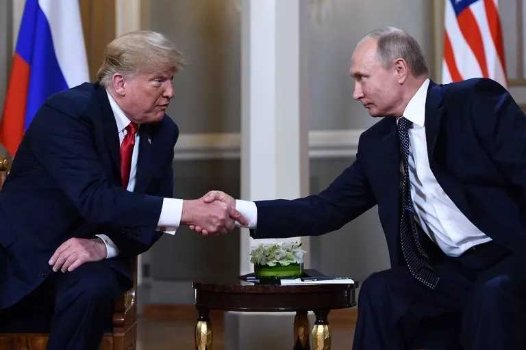 特朗普与俄罗斯总统普京首次会晤