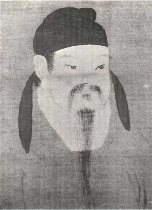 李靖画像，现藏于国立故宫博物院