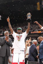 2012年NBA冠军颁奖现场