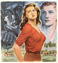 1949年电影苦米饭海报
