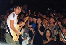 1998年9月24日，崔健在北京演出