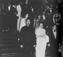 1975年康城电影节，左起乔宏 徐枫 胡金铨