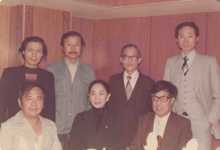 1978年胡金铨、卢燕、胡菊人、余光中等人