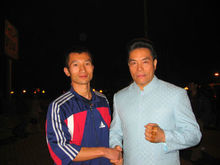 与国际截拳道联盟主席魏峰
