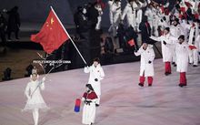 平昌冬奥会中国代表团旗手周洋