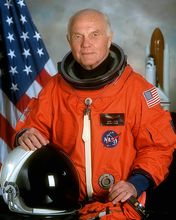 1998年的宇航员约翰·格伦