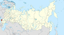 克拉斯诺达尔市位于俄罗斯的南部