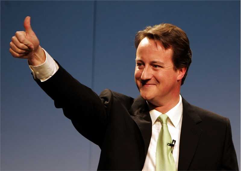 卡梅伦当选保守党领袖（2005年12月）