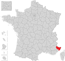 尼斯地区在法国的位置