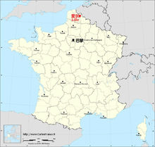 里尔在法国的位置