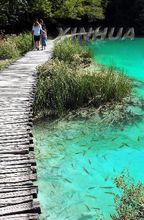克罗地亚最著名的普利特维策湖群国家公园