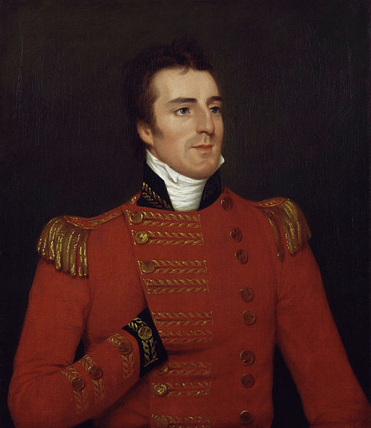 1804年在印度身着少将军装的阿瑟·韦尔斯利