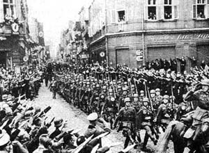 德国军队占领捷克斯洛伐克