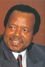 喀麦隆总统保罗比亚