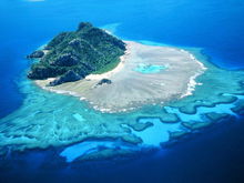 斐济的Monuriki岛