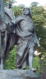 1883年的贡萨洛雕像