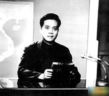 1965年赵忠祥播新闻