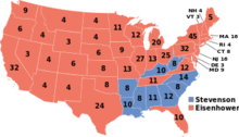 1952年美国总统选举结果