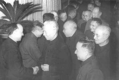 刘少奇与邓小平等接见钱学森等著名科学家（1963）