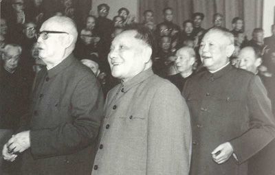 邓小平（前）等会见民主党派代表（1980年）