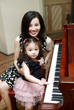 甘蕙茵和她的女儿
