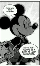 米奇在《王国之心》系列漫画中