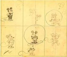 埃沃克斯的设计稿，现藏迪士尼家族博物馆