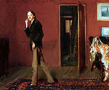 约翰·辛格·萨金特的画描绘其踱步的模样